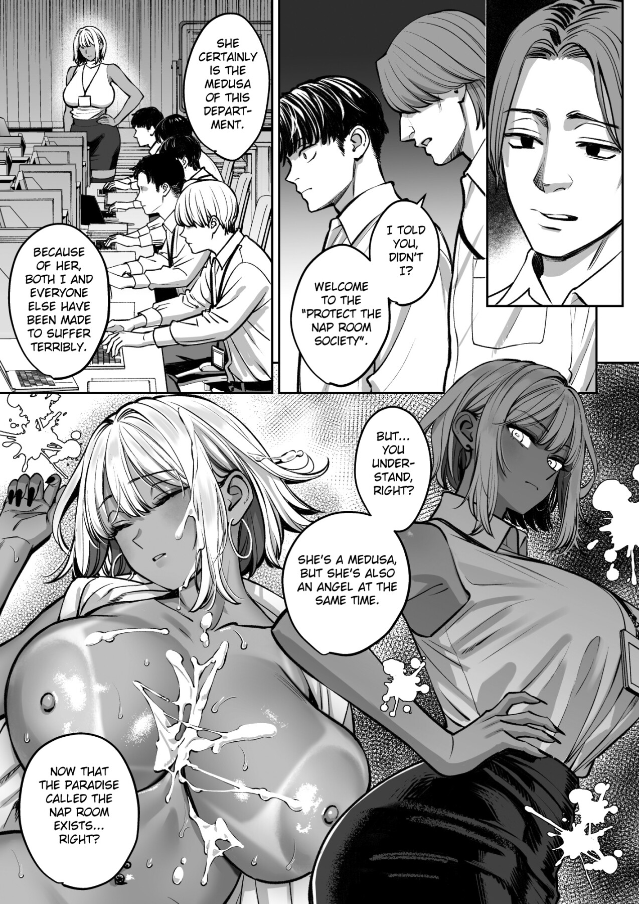 Hentai Manga Comic-The story of how the nap room at a company turned into a sex room-Read-38